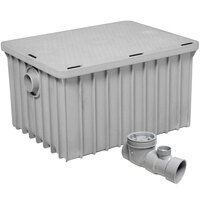 Endura 3935A03 70 lb. 35 GPM Grease Trap with 3" Hub