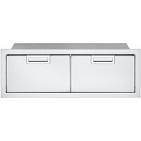 Crown Verity IBI42-DD Infinite Series 42" Built-In 2 Drawer Horizontal Storage Compartment