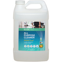 ECOS PL9706/04 Pro 1 Gallon Orange Plus Scented All-Purpose Cleaner - 4/Case