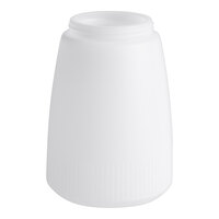 Vollrath 632J Dripcut® 32 oz. White Polyethylene Syrup Server Jar