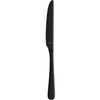 Amefa 1410ATB000335 Austin Black 8 3/8" 18/0 Stainless Steel Heavy Weight Dessert Knife - 12/Case