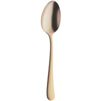 Amefa 1410AUB000375 Austin Gold 5 5/8" 18/0 Stainless Steel Heavy Weight Teaspoon - 12/Case