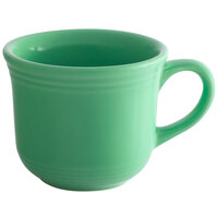 Tuxton CTF-0702 Concentrix 8 oz. Cilantro Round China Cup - 24/Case