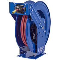 Coxreels TSH-N-450 Spring Rewind Truck Mount Air and Water Hose Reel with (1) Low Pressure 1/2" x 50' Hose - 300 PSI