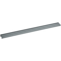 Metro 9990P2 Equivalent Gray Plastic Label Holder 19" x 1 1/4"