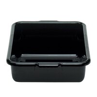 Cambro 1722CBR110 Regal Cambox 22" x 17" x 5" Black Plastic Bus Tub