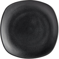 GET P-500-BK Nara 5" Black Matte Square Melamine Plate - 48/Case