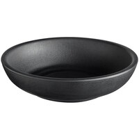 GET SD-4500-BK Nara 5 oz. Black Matte Round Melamine Ramekin - 24/Case