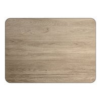 Lancaster Table & Seating 30" x 42" Rectangular Reversible White Birch / Ash Laminated Table Top