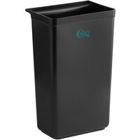 Choice 7.5 Gallon Black Refuse Bin for Utility / Bussing Cart