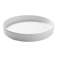 Cal-Mil 22017-10-15 Hudson 10" White Raised Rim Melamine Plate