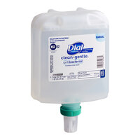 Dial DIA32088 Clean and Gentle 1700 Universal Manual 1.7 Liter Antibacterial Foaming Hand Wash Refill - 3/Case