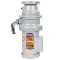 Hobart FD4/125-3 Commercial Garbage Disposer with Short Upper Housing - 1 1/4 hp, 120/208-240V