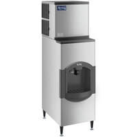 Avantco Ice KMC-420-H2F 22" Air Cooled Modular Full Cube Ice Machine with Ice Dispenser - 399 lb.