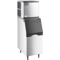 Avantco Ice KMC-420-L2F 22" Air Cooled Modular Full Cube Ice Machine with Ice Bin - 399 lb.