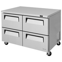 Turbo Air TUF-48SD-D4-N Super Deluxe 48" Undercounter Freezer with Four Drawers