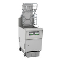 Pitco® SFSELVRF Solstice 76 lb. Reduced Oil Volume / High Output Electric Rack Floor Fryer with Intellifry Computer Controls and Automatic Top-Off - 36.6 kW , 220-240V
