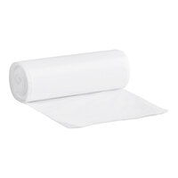 Lavex Pro 33 Gallon 2.5 Mil 33" x 39" Low Density Industrial Contractor Clear Can Liner / Trash Bag - 100/Case