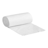 Lavex Li'l Herc 12-16 Gallon 1 Mil 24" x 33" Low Density Medium-Duty Clear Can Liner / Trash Bag - 250/Case