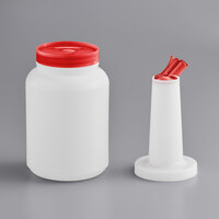 Choice 2 Qt. Pour Bottle with Red Spout and Cap