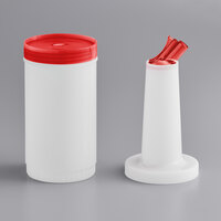 Choice 1 Qt. Pour Bottle with Red Spout and Cap