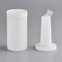 Choice 1 Qt. Pour Bottle with White Spout and Cap