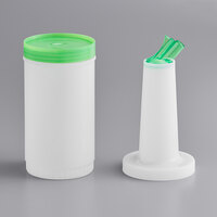 Choice 1 Qt. Pour Bottle with Green Spout and Cap