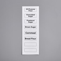 Baker's Lane Ingredient Bin Labels