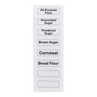 Baker's Lane Ingredient Bin Labels