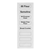 Baker's Lane Ingredient Bin Labels for Pizzeria Ingredients