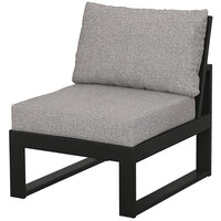 POLYWOOD 4601C Edge Modular Armless Chair