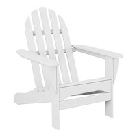 POLYWOOD AD4030WH White Classic Adirondack Chair