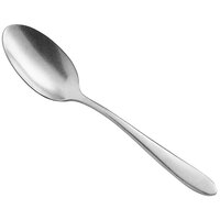 Acopa Pangea 6" 18/8 Distressed Stainless Steel Extra Heavy Weight Teaspoon - 12/Case