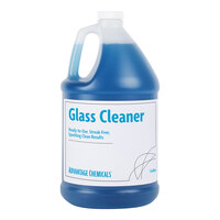 Advantage Chemicals 1 gallon / 128 oz. Ready-to-Use Glass Cleaner - 4/Case