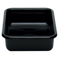 Cambro 1520CBR110 Regal Cambox 20" x 15" x 5" Black Plastic Bus Tub