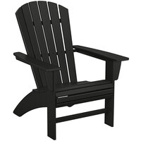 POLYWOOD Nautical Curveback Adirondack Chair