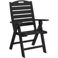 POLYWOOD Nautical Folding High Back Chair