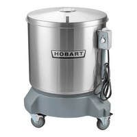 Hobart SDPS-11 20 Gallon Electric Stainless Steel Salad Dryer - 1/4 HP