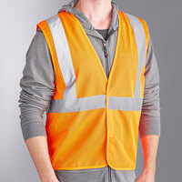 Ergodyne 20963 GloWear 8205HL Orange Type R Class 2 Super Economy Mesh Vest