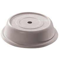 Cambro 95VS101 Versa Camcover 9 5/16" Antique Parchment Round Plate Cover - 12/Case