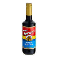 Torani Root Beer Flavoring Syrup 750 mL Glass Bottle