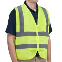 Cordova Customizable Lime Class 2 High Visibility Mesh Safety Vest - XXXL