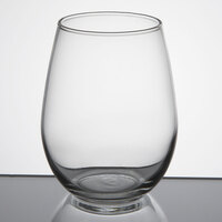 Libbey 217 12 oz. Customizable Stemless White Wine Glass - 12/Case