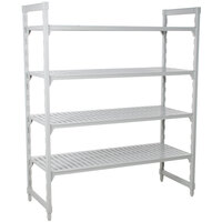 Cambro CPU246072V4480 Camshelving® Premium Shelving Unit with 4 Vented Shelves 24" x 60" x 72"