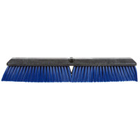 Carlisle 4188000 Sparta Spectrum Omni Sweep 18" Push Broom Head with Black and Blue Unflagged Bristles