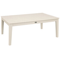 POLYWOOD Newport 28" x 42" Sand Coffee Table