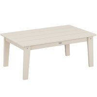 POLYWOOD Lakeside 36" x 22 5/16" Sand Coffee Table