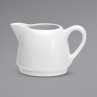 Oneida Tundra by 1880 Hospitality F1400000803 6 oz. Warm White China Creamer - 36/Case