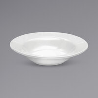 Oneida Tundra by 1880 Hospitality F1400000711 5 oz. Warm White Wide Rim China Fruit Dish - 36/Case