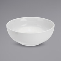 Oneida Tundra by 1880 Hospitality F1400000736 58 oz. Warm White China Serving Bowl - 12/Case